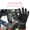 Ergodyne Nitrile Coated Gloves, Black, 2XL 144 PK 17856 - alternate 4